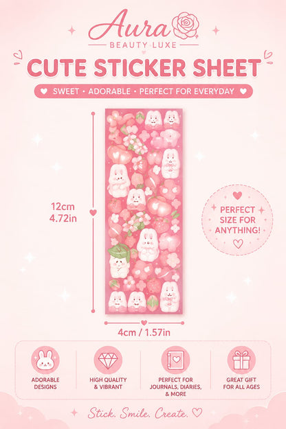 60PCS Cute Sticker Pack