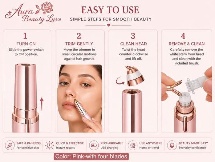 Painless Facial Hair Remover