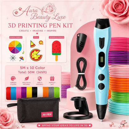 3D Printing Pen with LED Display
