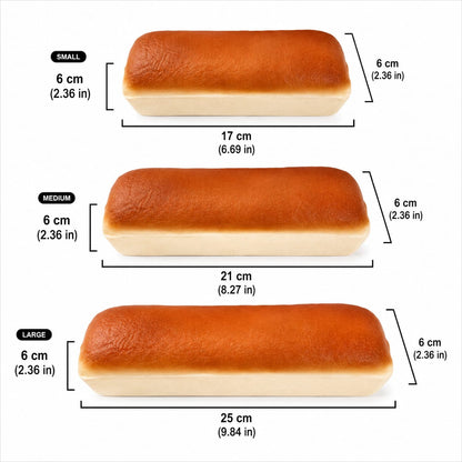 Bread Loaf Squishy Toy