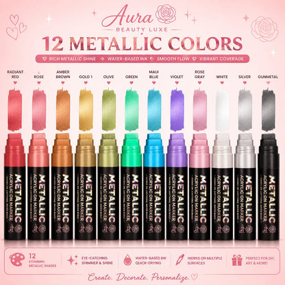 Metallic Acrylic Markers