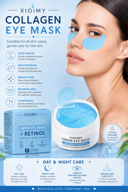 Collagen & Retinol Under Eye Mask