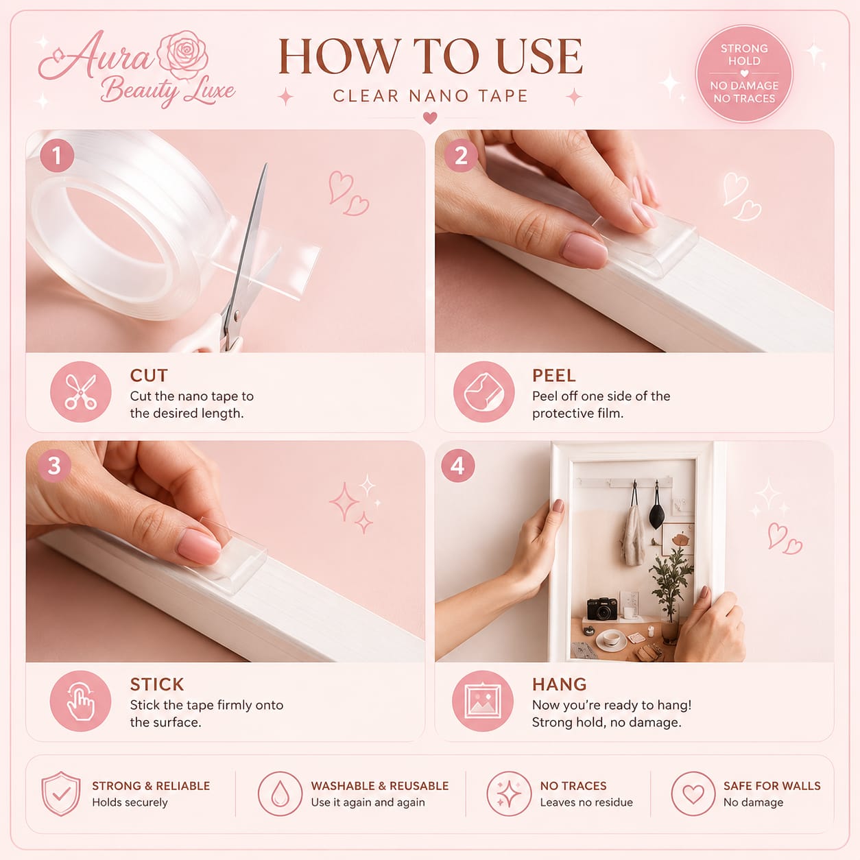 Bubble Tape 3-Piece Set