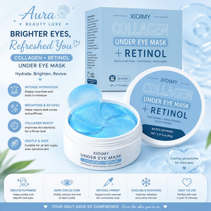 Collagen & Retinol Under Eye Mask