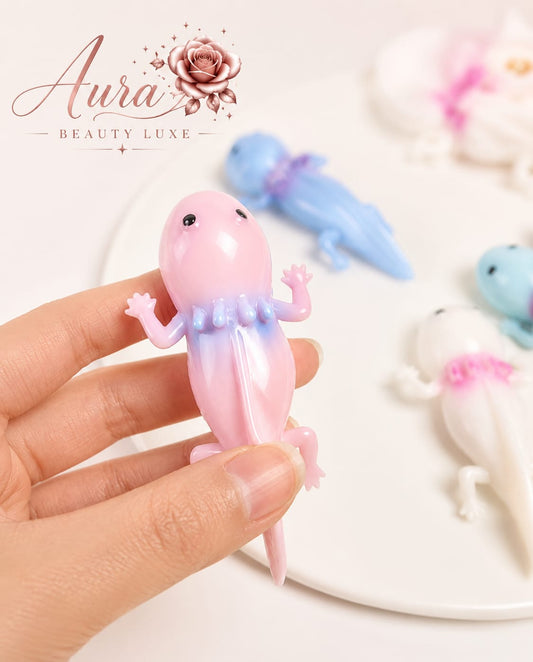 Mini Axolotl Squishy Figures