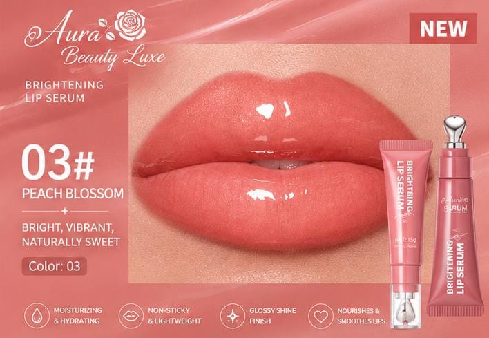 Aura Beauty Luxe Brightening Lip Serum