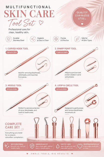 Premium Skin Care Tools Set