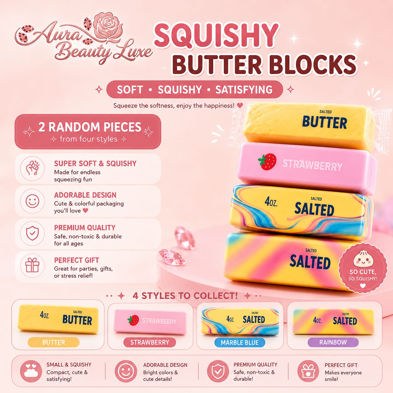 Squishy Butter Blocks