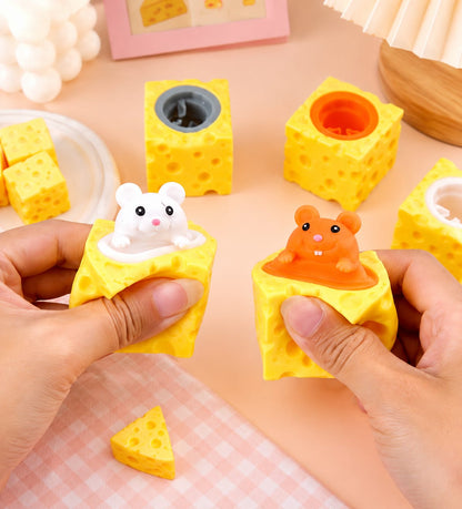 Cheese Mouse Squishy Pop-Up Surprise