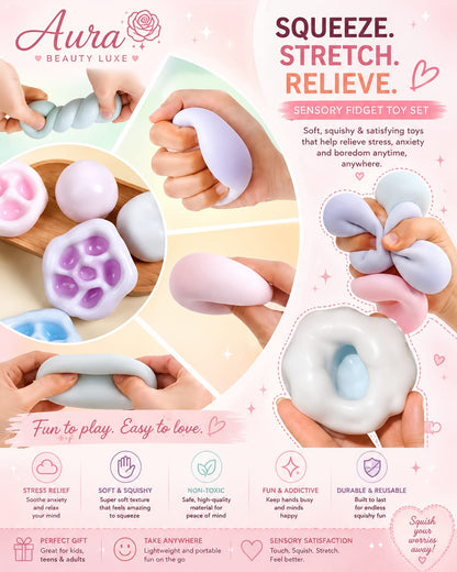 Sensory Squishy Toy Set