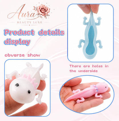 Mini Axolotl Squishy Figures