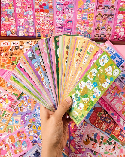 60PCS Cute Sticker Pack